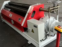 Electric Asymmetric 3-roll Plate Rolling Machine