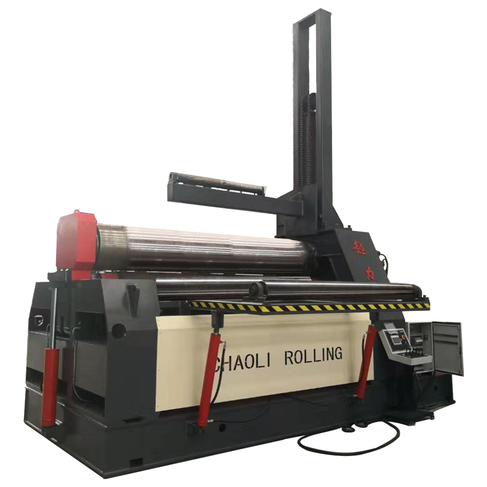 Fully Automatic And Electronical Steel W12 Plate 4-Roll Rolling Machine