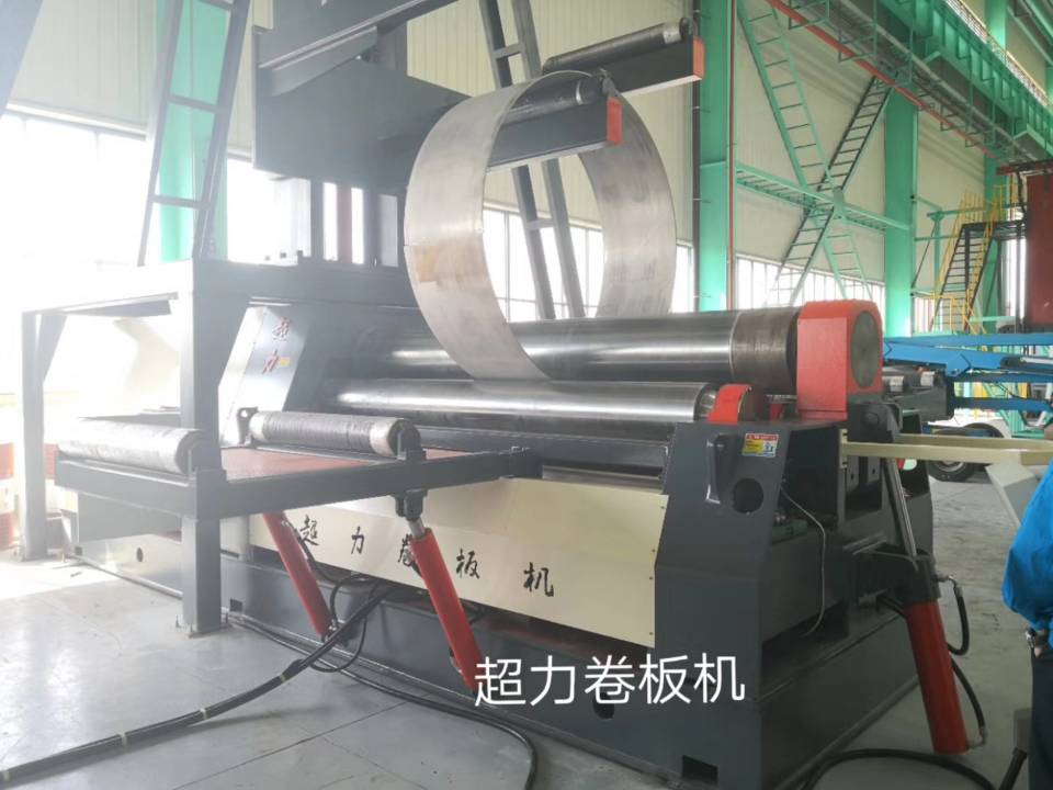 Heavy Inflatable 4-Roll Plate Rolling Machine
