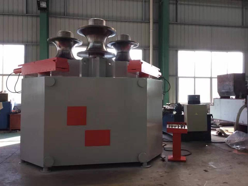 3 Rollers Round Tube PVC Profile Bending Machine