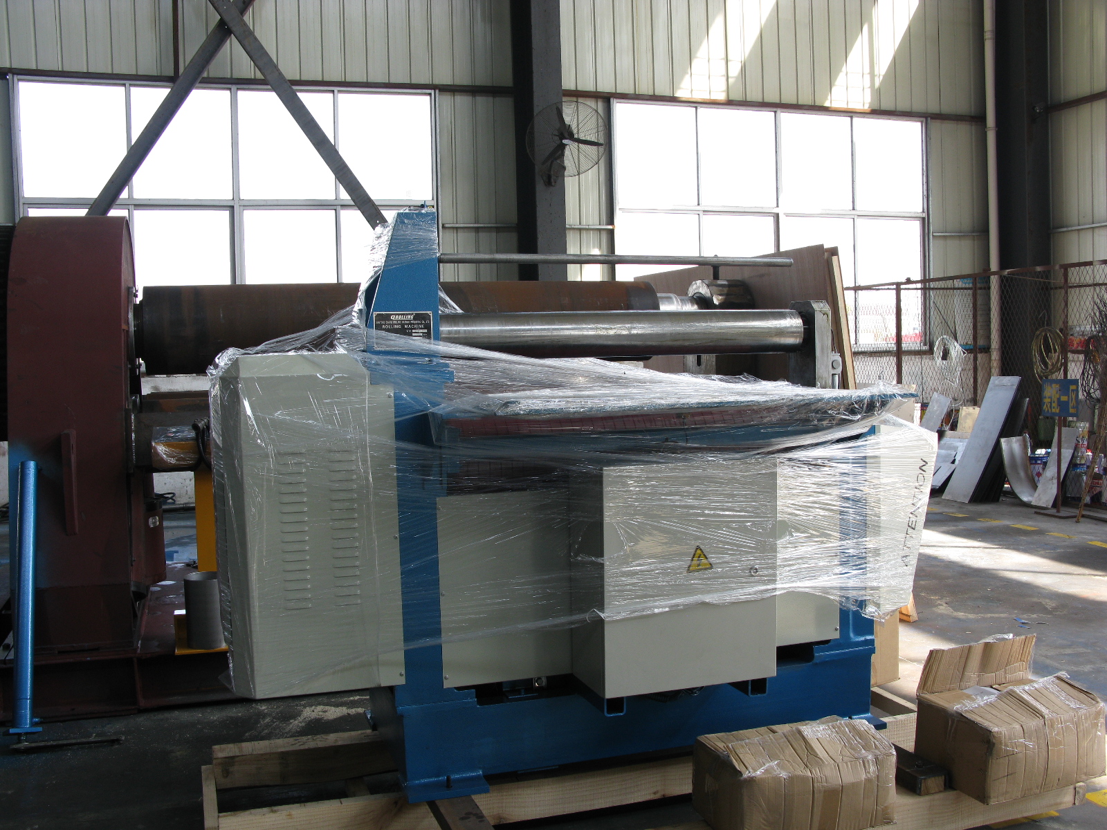 Automatic Hydraulic Double Layer Plate Rolling Machine