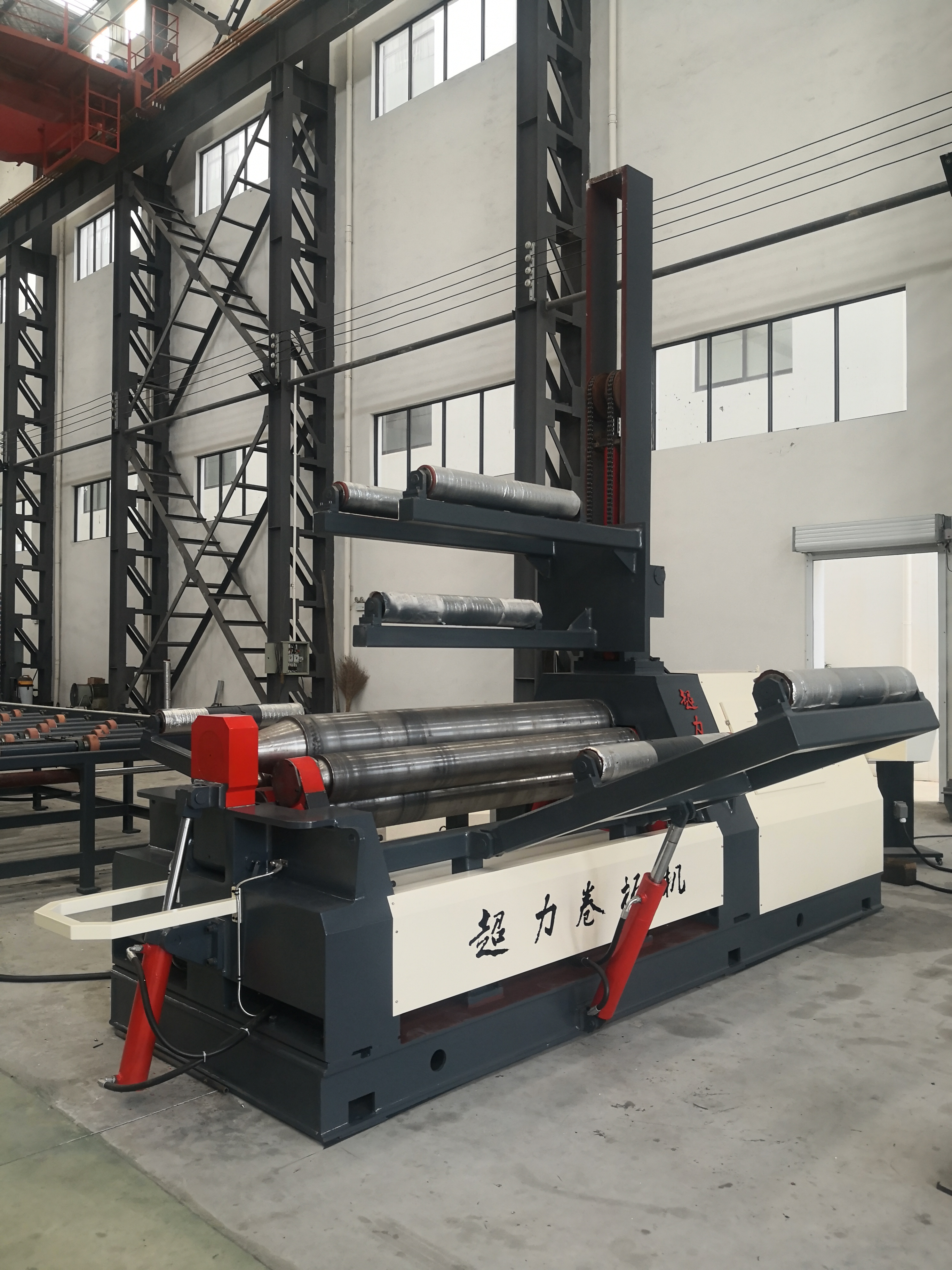 High-quality Cheap Hydraulical 4-Roll Plate Rolling Machine